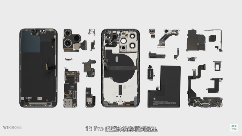 iPhone 13 Pro dibongkar, tampilkan baterai 3095 mAh dan RAM buatan Samsung