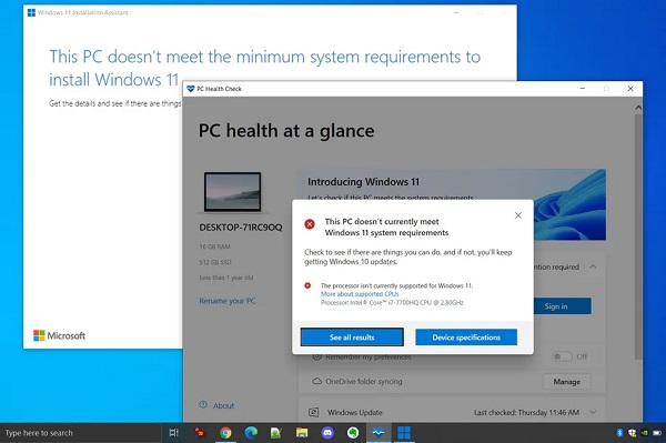 Cara mudah instal Windows 11 di PC yang tidak kompatibel