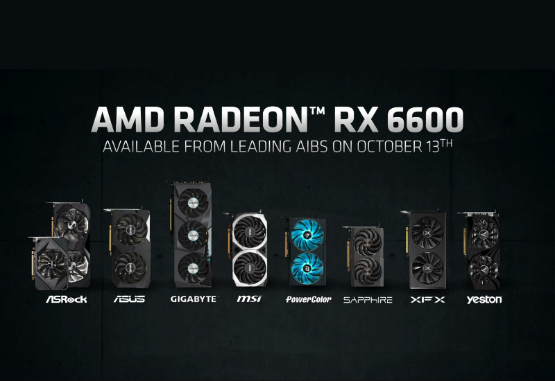 AMD resmi luncurkan Radeon RX 6600
