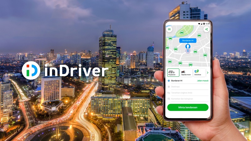 Aplikasi inDriver sudah tersedia di Jakarta, bisa tawar harga