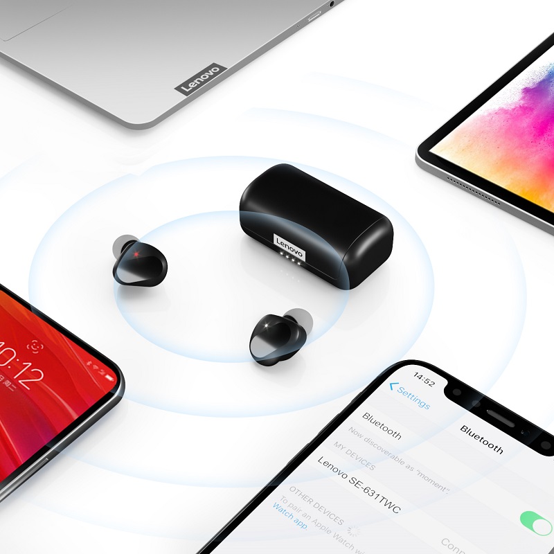 Lenovo rilis TWS Droplet True Wireless Earbuds dengan kualitas suara superior