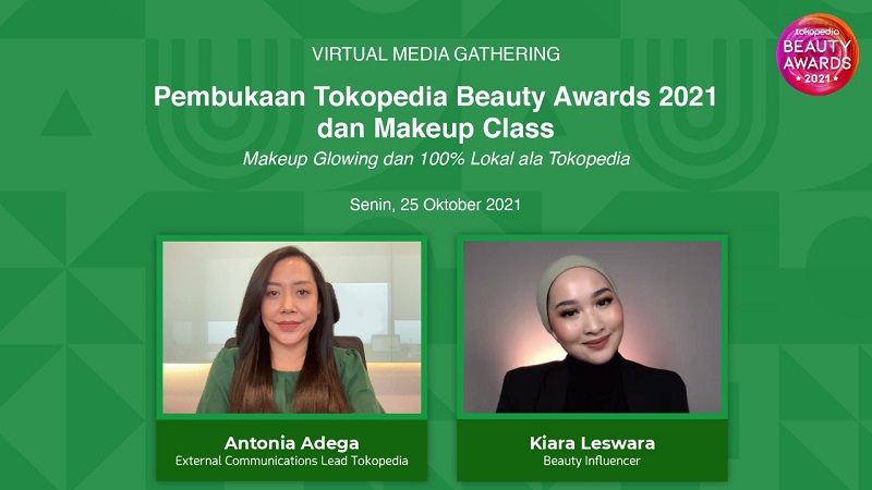 Jumlah penjual naik 2x lipat, Tokopedia gelar Beauty Awards 2021