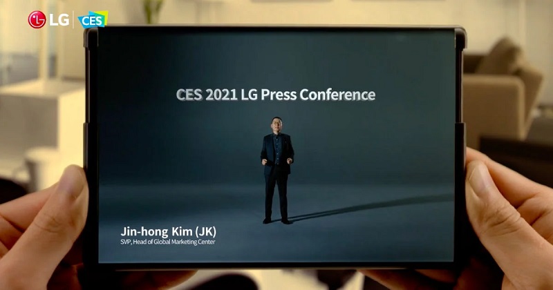 LG akan umumkan layar infotainment lipat untuk mobil