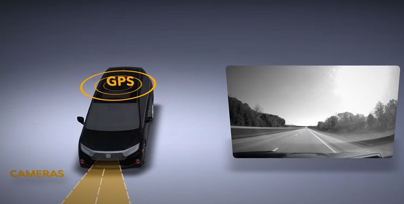 Honda uji coba sistem pemantauan marka jalan dengan GPS