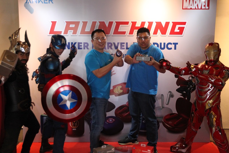 4 produk Anker hadir dengan karakter superhero Marvel