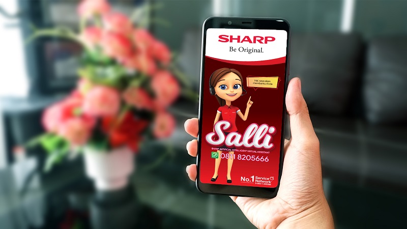 Didukung AI, Sharp hadirkan customer service SALLI 