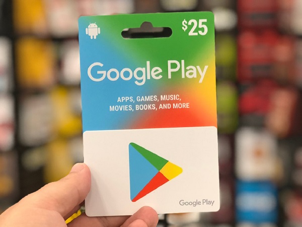 Cara tukarkan Gift Card Google Play untuk hadiah akhir tahun