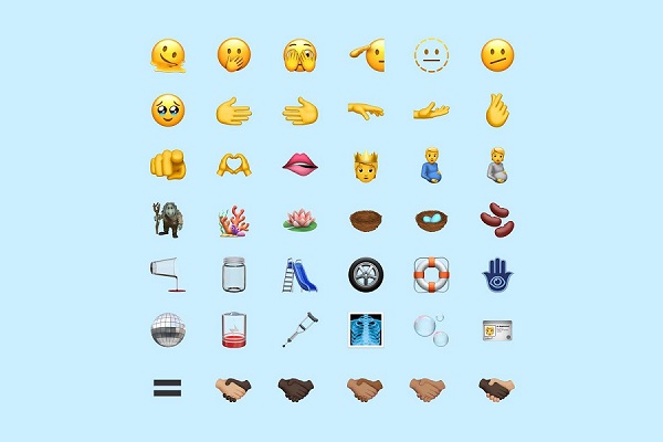 Daftar emoji baru iOS 15.4 beta, dari pria hamil hingga wajah meleleh