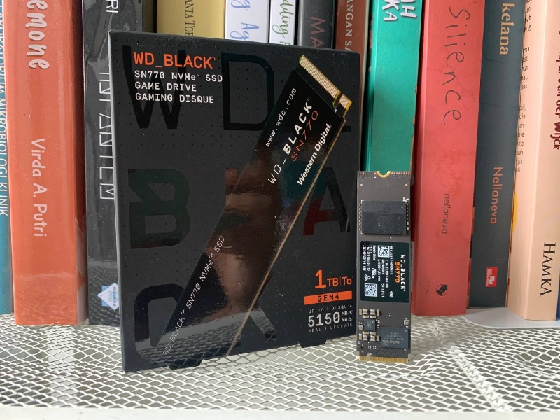WD Black SN770, SSD buat gamer yang suka ngebut