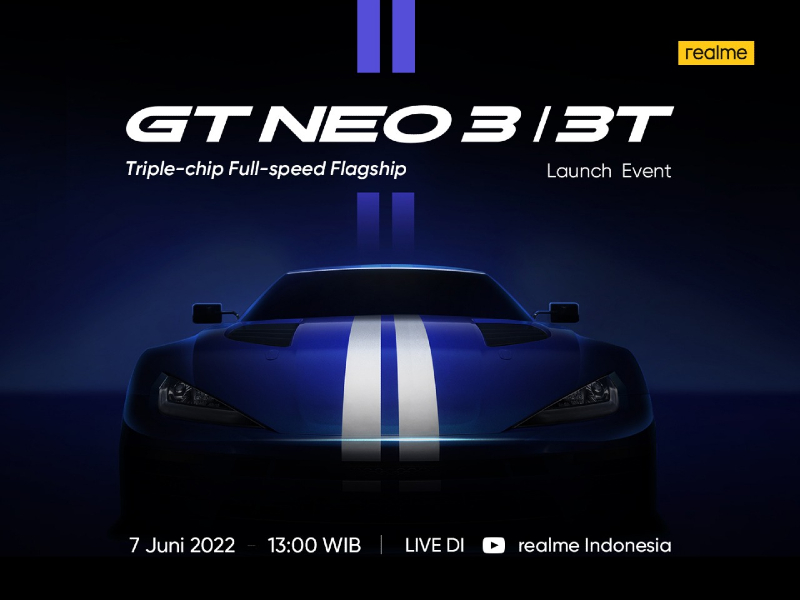 realme GT NEO 3 segera hadir di Indonesia, dukung kecepatan pengisian hingga 150W