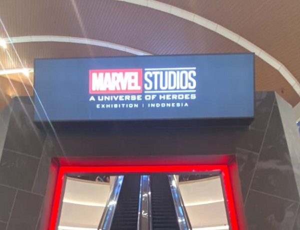Intip properti asli Captain America di Marvel Exhibition Indonesia