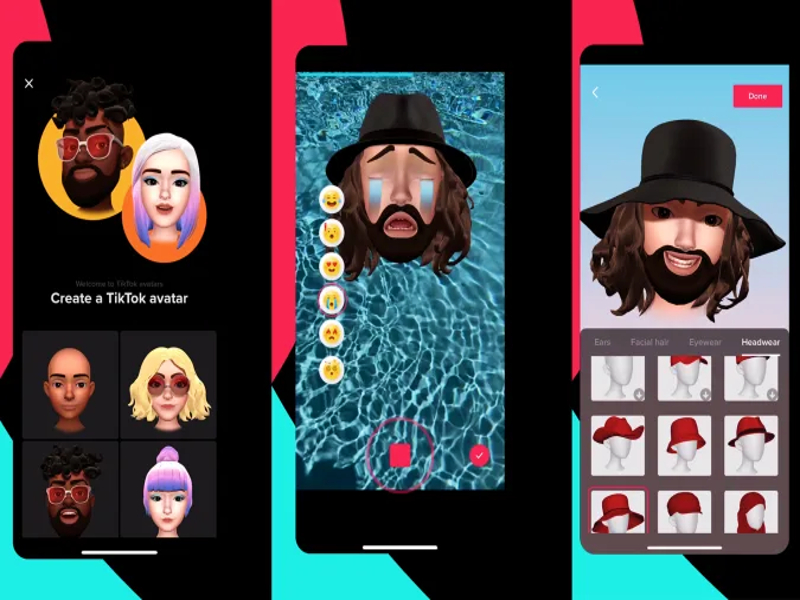 TikTok Avatars bakal bisa tunjukkan ekspresi wajah pengguna