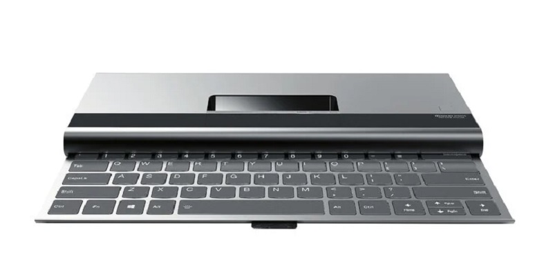 Lenovo pamer laptop konsep dengan proyektor dan keyboard retractable