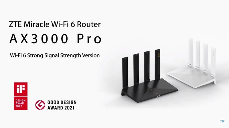 ZTE luncurkan router AX3000 Pro dengan kecepatan tinggi