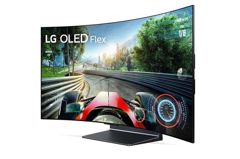 TV OLED LG bisa ditekuk secara otomatis