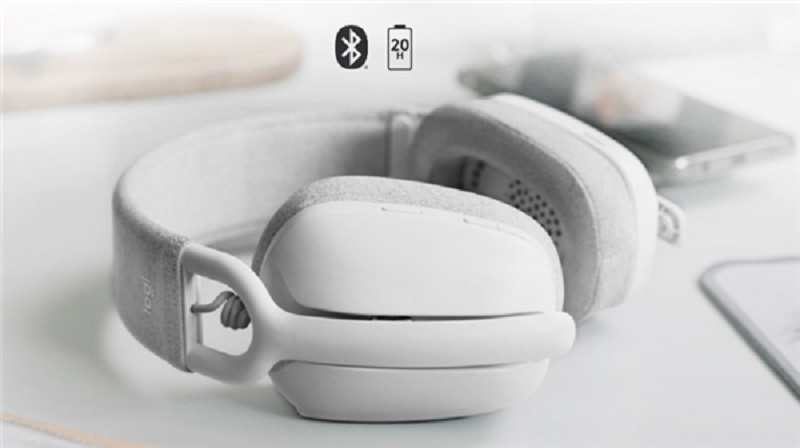 Headphone Logitech Zone Vibe 100  tawarkan desain ringan dan fast charging