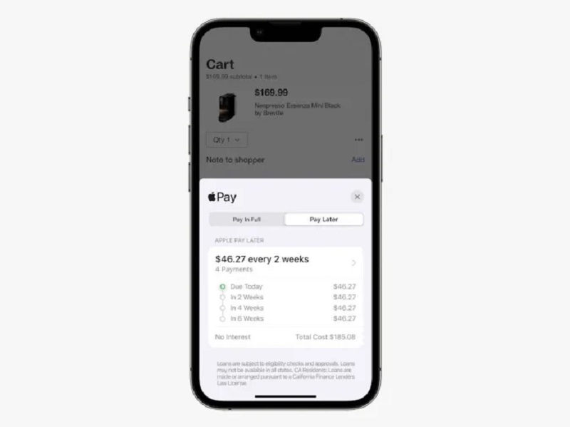 Peluncuran Apple Pay later ditunda karena masalah teknis