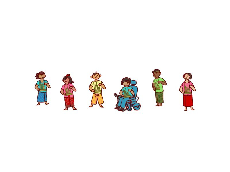 Google Doodle rayakan hari angklung sedunia