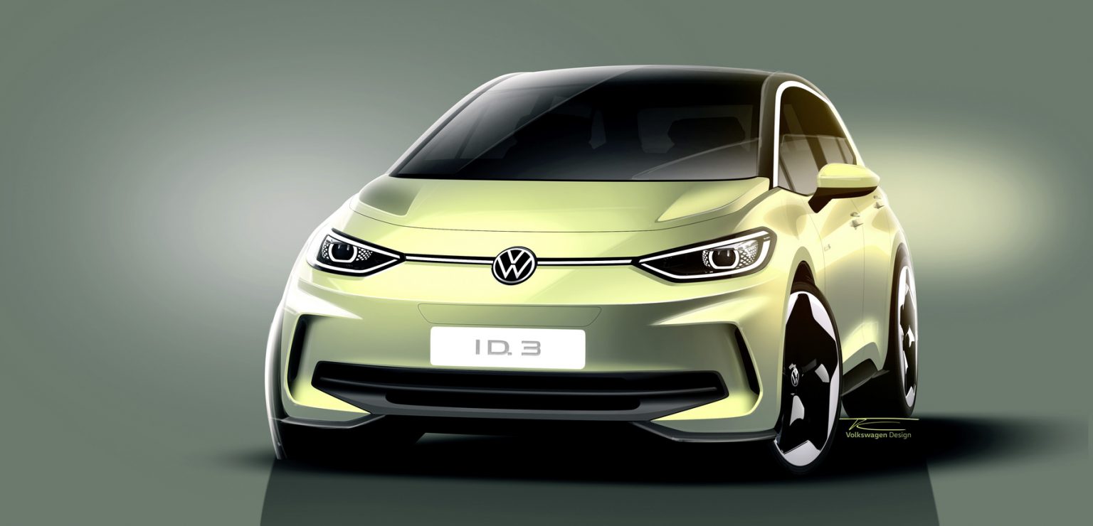 Volkswagen umumkan ID.3 konsep dengan infotainment 12 inci