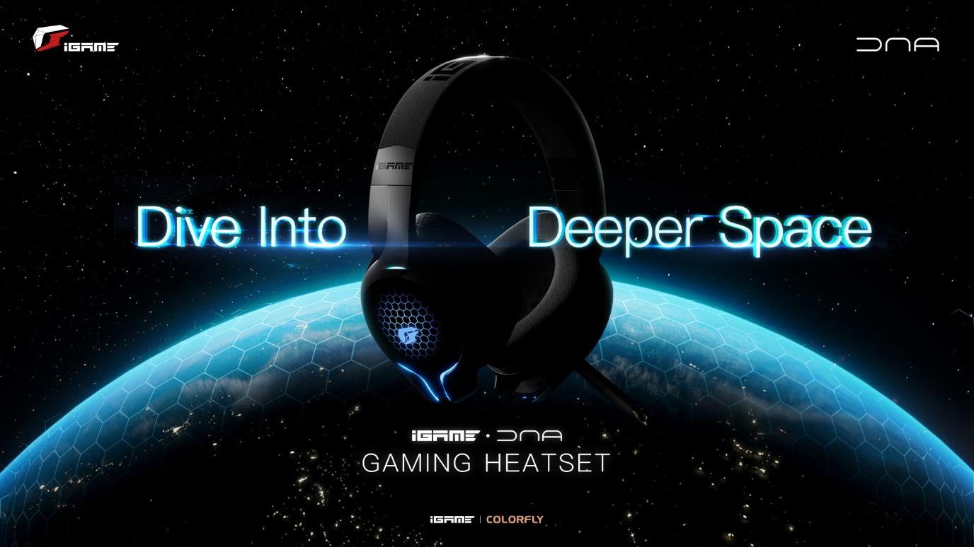 Colorful rilis headset gaming iGame DNA dengan surround 7.1 channel