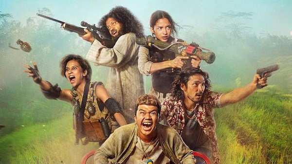 Film aksi Indonesia The Big 4 duduki peringkat 1 Netflix
