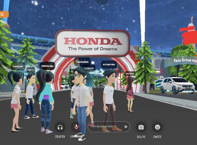 Honda gandeng Telkom untuk hadirkan Honda MetaWorld