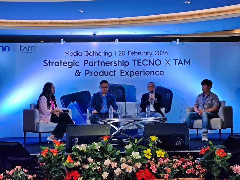 Tecno kenalkan ponsel baru sejutaan dan kolaborasi dengan TAM