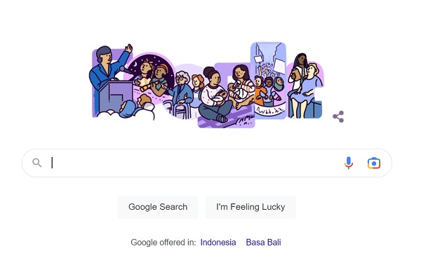 Rayakan hari Perempuan Internasional, Google Doodle tampilkan ragam profesi perempuan