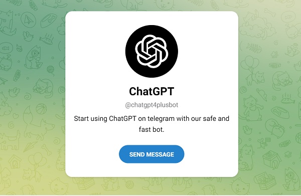 Cara gunakan chatbot AI ChatGPT di Telegram