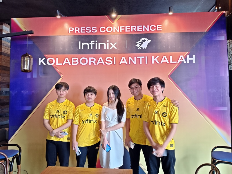 Infinix jadi mitra resmi tim esport ONIC, umumkan 'Kolaborasi Anti Kalah'
