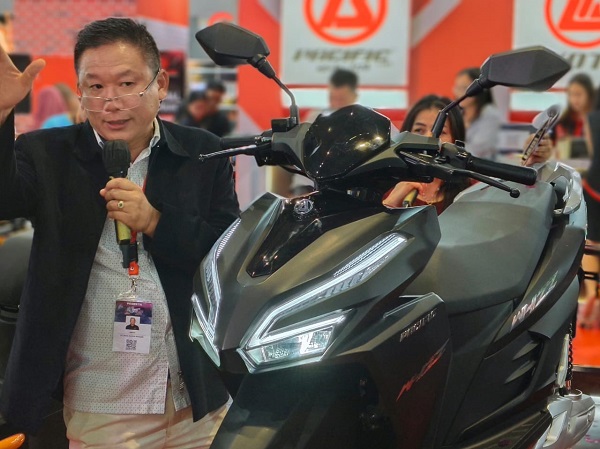 Pacific luncurkan motor listrik WHIZZ dengan teknologi keyless