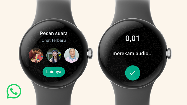 WhatsApp akhirnya rilis aplikasi untuk smartwatch