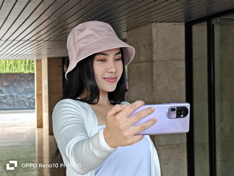 Menjajal mode Potrait dan Teleportrait OPPO Reno10 Pro+ 5G