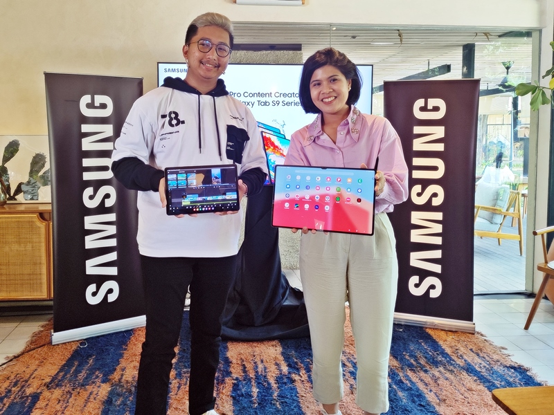 Asyiknya edit video ala profesional pakai Samsung Galaxy Tab S9 Series