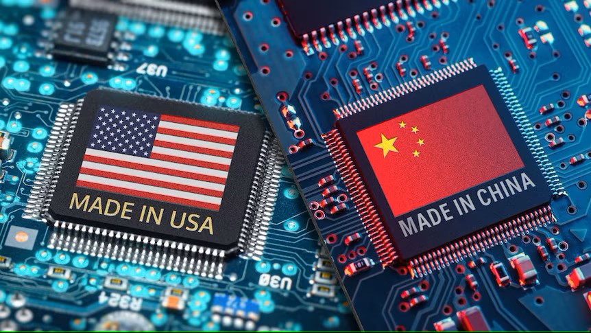 Industri Chip China Dihajar AS Bakal Tertinggal 10 Tahun
