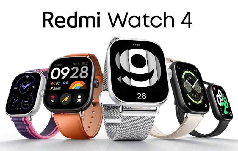 Redmi Watch 4 meluncur dengan AMOLED dan NFC, harga 1 juta