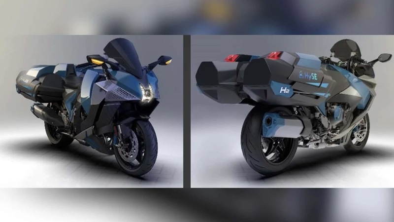 Kawasaki ciptakan sepeda motor hidrogen berbasis Ninja H2 SX 