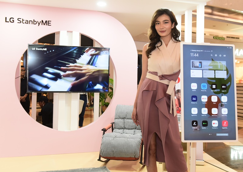 LG luncurkan TV StanbyMe ke Indonesia, bisa diputar 180 derajat
