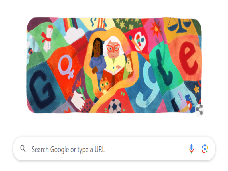 Makna Google Doodle di Hari Perempuan Sedunia 2024