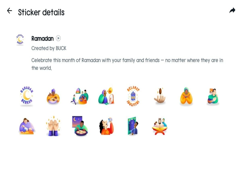 WhatsApp rilis stiker khusus ramadan untuk pengguna di Indonesia
