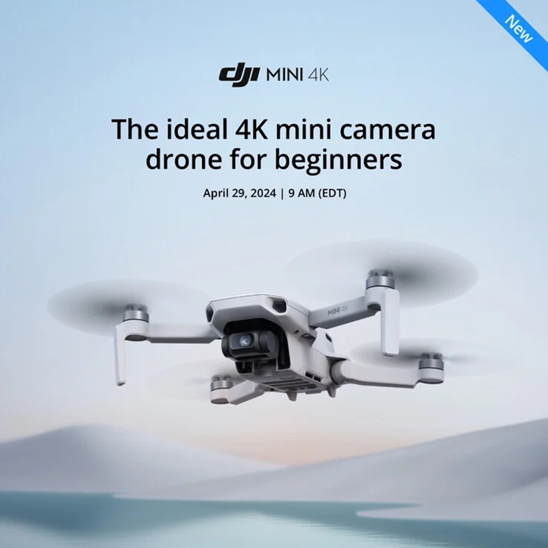 DJI diprediksi akan luncurkan DJI Mini 4K, versi murah dari Mini 4 Pro