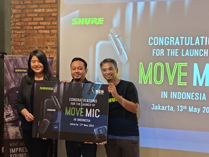 Shure hadirkan MoveMic, targetkan konten kreator pemula