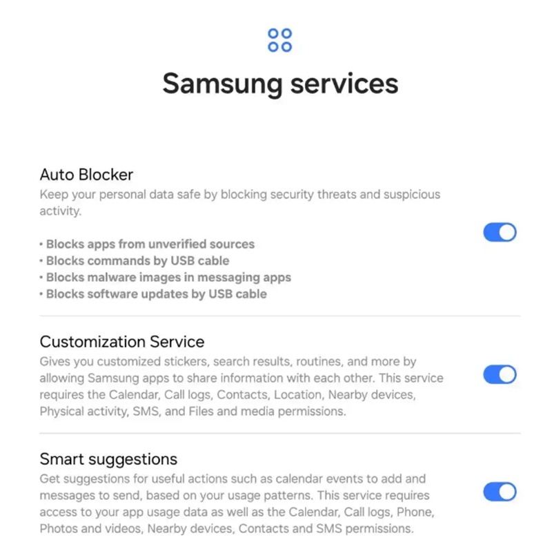 Seperti Apple, Samsung akan larang sideloading aplikasi