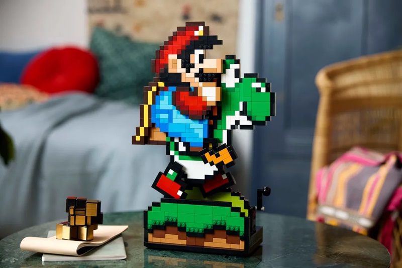 Nintendo dan Lego berkolaborasi, kreasi Mario dan Yoshi yang bisa bergerak