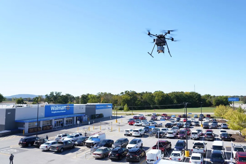 Minat kurang, Walmart setop pengiriman dengan drone di tiga negara bagian AS