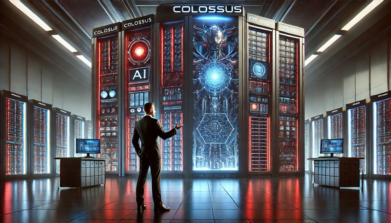 System pelatihan AI termutakhir sudah aktif, Colossus