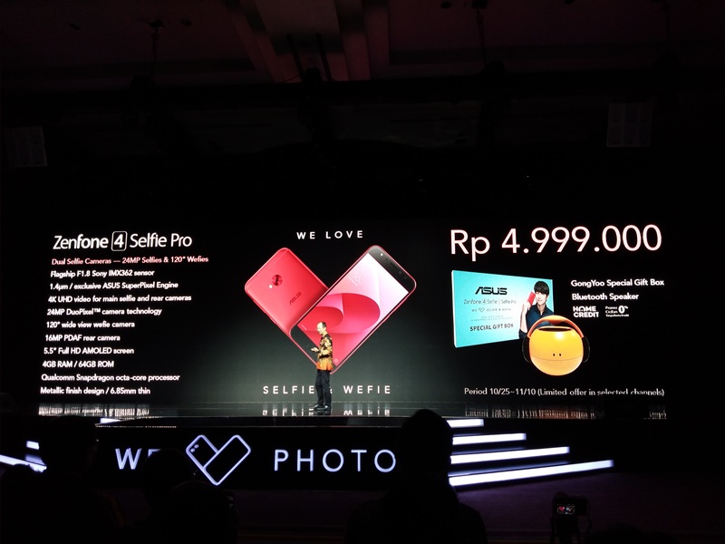 ASUS merilis ZenFone 4 Selfie dan Selfie Pro di Indonesia