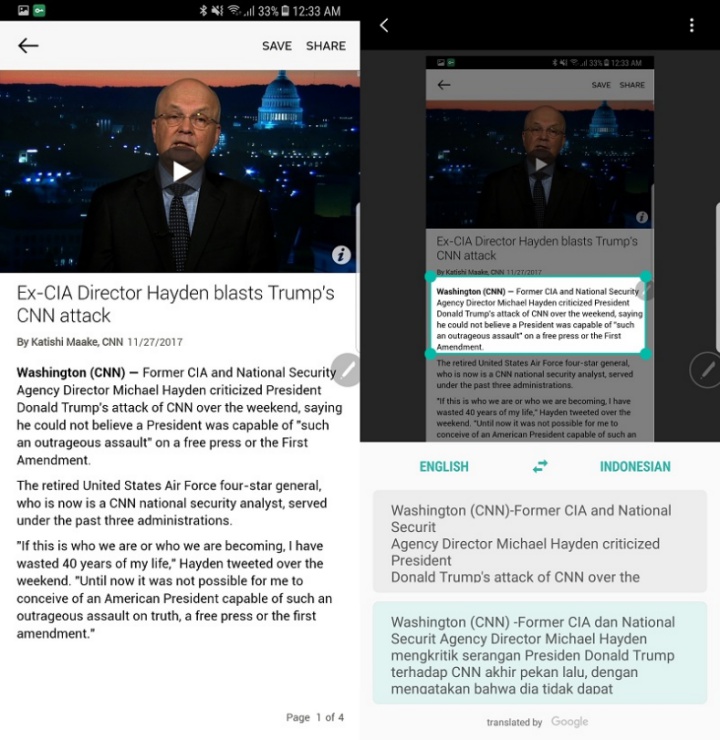 Screenshot dan foto S-Pen Galaxy Note 8