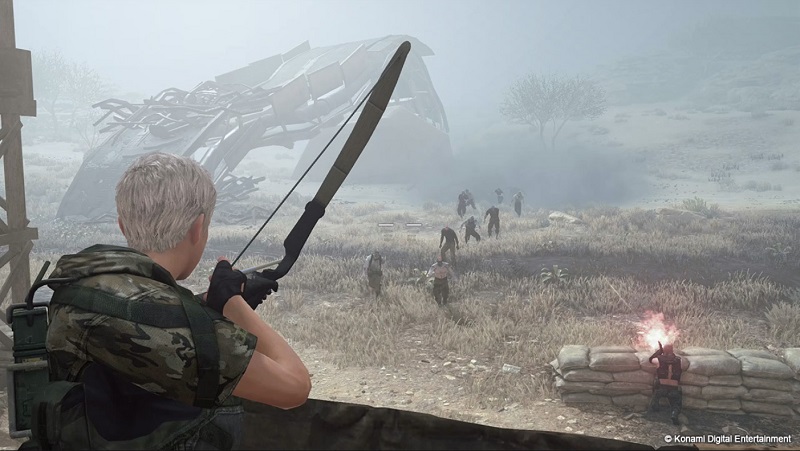 Foto dari gemplay Metal Gear Survive