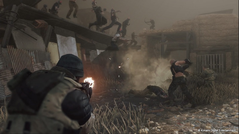 Foto dari gemplay Metal Gear Survive